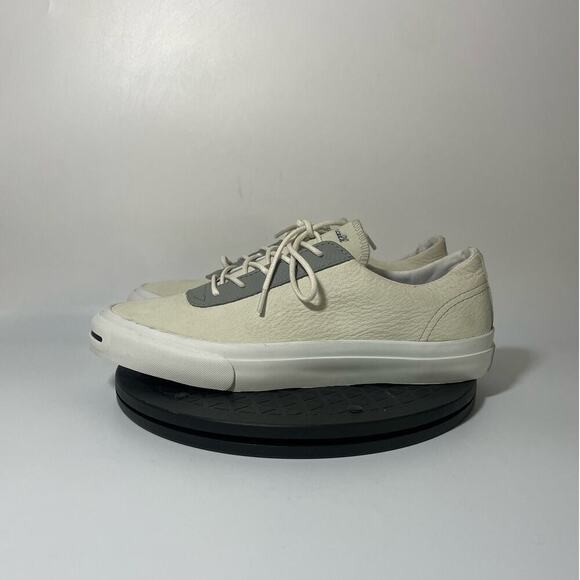 Converse All Star x Jack Purcell Leather Trainer Sneakers Size M7 W8.5 - Picture 7 of 7